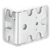 Universal Bracket Steel for System Varianta 32 Series-Drilled Holes Steel Bright galvanized