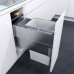 Pull Out Waste Bin 400 mm Vauth-Sagel VS ENVI Space XX Pro S / Pro With synchronised over extension runners For cabinet width 400 mm depth 515 mm 1x 44 litres - silver