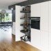 please look Centre mounting height adjustable For cabinet width 500 mm basket width 400 mm installed height 1700-1950 mm 5 baskets included