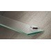 Shelf Support Clamp Design Screw Fixing for Glass and Wooden Shelves Large size for 8-10 mm shelf thickness stainless steel