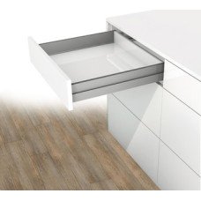 Drawer Set 90 mm High Length 270-500 mm Nova Pro Scala Length 350 mm loading bearing capacity 40 kg silver
