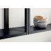 End Section Aluminium Height 300-450 mm Schuco Smartcube 300 x 250 mm - Black finish