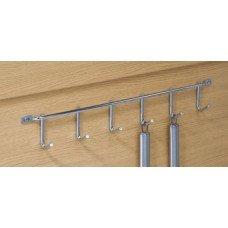 Row of Hooks for Hanging Utensils or Cups Hole centres 400 mm