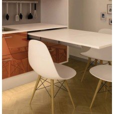 Pull-out table fitting self-supporting LUNCH For cabinet width 1200 mm