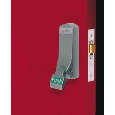 Panic Latch Mortice Push Pad Startec Suits either hand Silver grey
