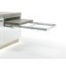 Pull-out table and folding fitting with folding table leg PARTY for standard cabinet width 1200 mm