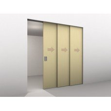 Fitting Set Add-On System for Sliding Interior Doors Hawa-Telescopic 80/3 Top hung system For 3 doors