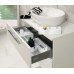 Storage System for Under Sink Drawers H Frame Set Ninka Banio White finish