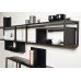 End Section Aluminium Height 300-450 mm Schuco Smartcube 300 x 250 mm - Black finish