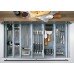 Cutlery Tray Set for Blum Tandembox Ninka Cuisio  For cabinets with 15/16 or 18/19 mm board thickness (variable soft edges) For drawer depth 450 mm for cabinet width 300 mm frosted white