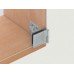 Glass Door Hinge 170° Set Door mounting without glass drilling Chrome plated