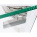 Concealed Hinge 125° for Glass/Mirror Doors Tiomos Mirro Glass thickness 3-8 mm Without integrated damper