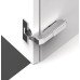 Concealed Post Hinge for Blind Corner Applications Tiomos 110° Click on arm Screw fixing cup without soft close