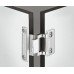 Specialist Hinge 240° Grade 304 Stainless Steel for Thin Doors With automatic closing spring Half overlay mounting screw fixing