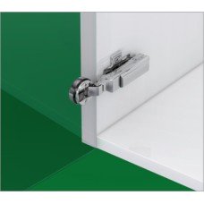 Glass Door Hinge 95° Full Overlay Mounting Click on Arm Grass Tiomos Suitable for 4-6 mm glass Without soft close screw fixing cup