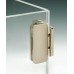 Glass Door Hinge 190° with Exposed Axle for Inset Doors For all glass constructions with inset doors Nickel plated