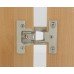 Exposed Axle Hinge 270° with Short Hinge Arm Nickel plated