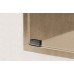 Glass Door Hinge 90° Pivot Unsprung for Max. Glass Thickness 6.7 mm For glass/wood constructions inset mounting Black