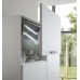 Parallel Lift Up Front Fitting for One-Piece Flaps Free Up For one-piece flaps made from wood glass or with aluminium frame Cabinet height 380-500 mm min. flap height 343 mm flap weight 9.3-17.4 kg grey