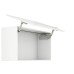 Swing Up Front Fitting Free Swing For one-piece wooden/glass/aluminium frame flaps Model S9 weight range 8.0-17.1 kg grey