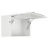 Single Door Flap Fitting Individual Set for One-Sided Application Free Flap H 1.5 Plastic with metal support arm version Model B left mounting grey finish