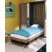Bed Fitting Set  for End Mounting Beds Foldaway Bed Fittings Steel Anthracite (RAL 9011)