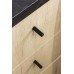 Knob Aluminium Ø 10 mm Graf 2 Black