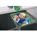 Waste Bin System with Matrix Box P Drawer Sides and Runners Ninka One2Five For cabinet width 500 mm 2 x 32L bins