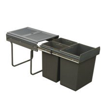 Pull Out Waste Bin for Hinged Door Cabinets 2x 10 1x 20 Litres Conforms to the Code for Sustainable Homes 2x 10 1x 20 litres