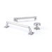Cup Pull Handle Zinc Alloy Fixing Centres 96 mm Rochdale Satin nickel - fixing centres 96 mm