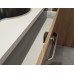 Push Lock Rosette for 19 and 25 mm Push-Lock Knobs Matt nickel plated