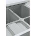 Individual Bin Lid Ninka One2Five and One2Seven Plastic Bio-filter lid for bin container capacity 5.5 and 8 litres dark grey