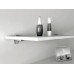 Shelf Support Wall Fixing for Glass and Wooden Shelves Kaiman Special fixing method for fine adjustment of bracket height to ensure shelves are level Stainless steel