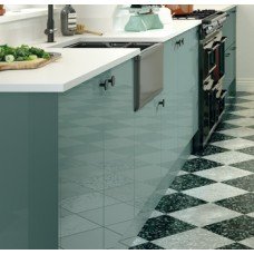 Acrylic Slab Door Ultragloss Aqua Aspekt Hampstead Appliance 645 x 596 mm