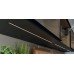 Aluminium Profile for Recess Mounting Loox5 LED Flexible Strip Lights 1106 Length 3000 mm depth 16.9 mm diffuser width 11 mm Silver coloured