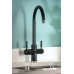 3-in-1 Filter Tap 2.1 litres C-spout Pronteau ProStream PT1104 - Matt black