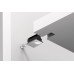 Concealed Shelf Support for Use with Plug in Supports for Wooden Shelves Light grey RAL 7035