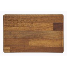 Timber Worktop for Breakfast Bar Iroko 3000 x 900 x 40 mm