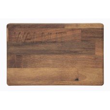 TImber Upstand Walnut 3050 x 100 x 25 mm