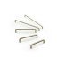 D Pull Handle Stainless Steel Ø 10 mm Fixing Centres 64-352 mm Mandalay Brushed fixing centres 160 mm