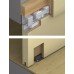 Fitting Set for Sliding Interior Doors Hawa-Junior 120/B Top hung system for low headroom doors For 1 door