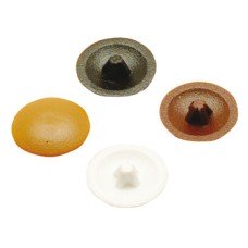 Cover Cap for Ø 6-8 mm Screws with PZ Cross Slot Beech