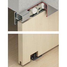 Fitting Set for Sliding Interior Doors Slido D-Line11 160C Top hung system For 1 door