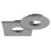 Bezel Recess Mounting for Loox LED 2090 Matt nickel plated round
