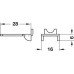 Shelf Support Galvanized Steel For suspending With fixing hole