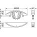 Connector Component Lamello Tenso P-14 Medius With pre-stressing facility For wood thickness from 15 mm