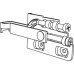 Cabinet Hanger Screw-On Scarpi-4 Screw-on left hand