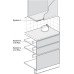 Profile Handle for Horizontal Fixing Under Wall Units Gola System A With shock absorber