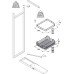Swing Out Larder Unit Complete Set Full Extension For cabinet width 600 mm basket width 485 mm installed height 1750 mm 5 baskets included chrome/white base