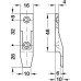 Panel Component Black Makrolon without Lip Keku without catch for panels that are frequently removed Mounting with varianta screws